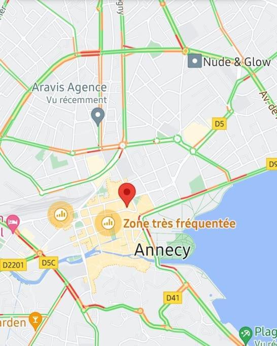 Hyper Centre Annecy Et Bord Du Lac Екстер'єр фото